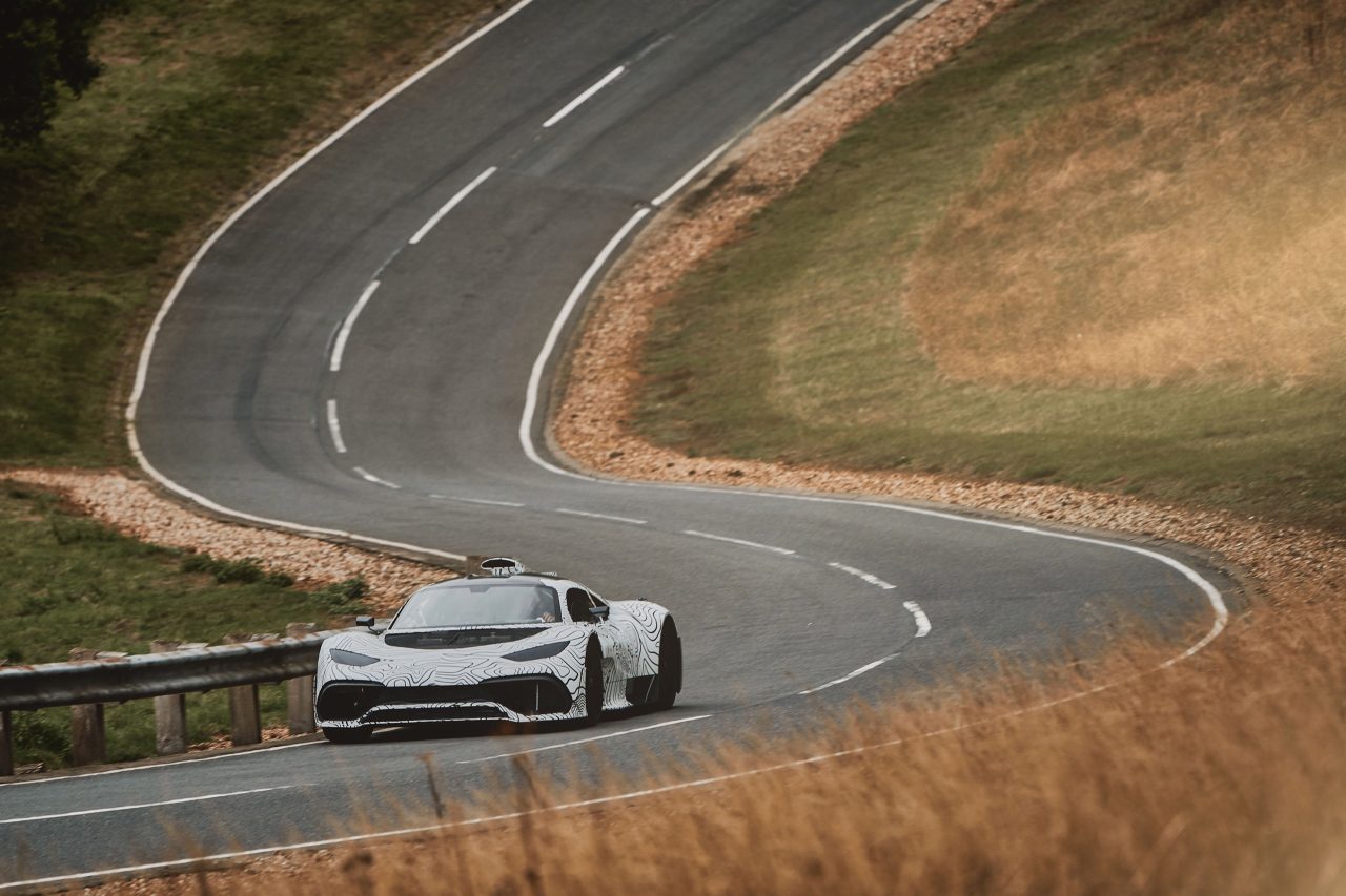 Mercedes-AMG Project ONE: Prototyp auf ErprobungMercedes-AMG Project ONE: Prototype Testing