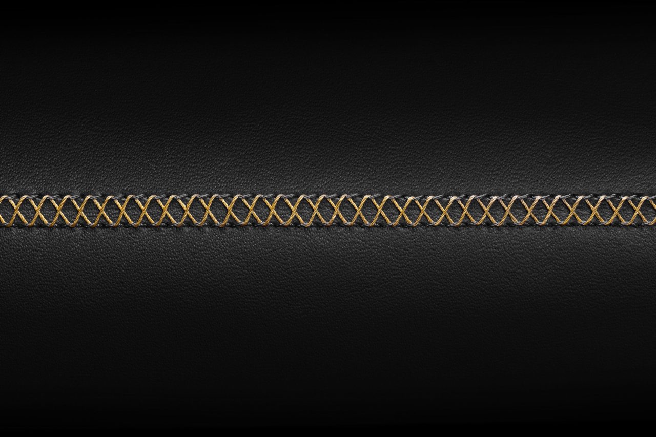 Bentley Stitch Swatch Black Sml