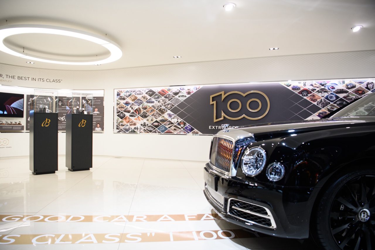 004_During the Premier Bentley Centenary Limited Edition Launch at the 89th Geneva International Motor Show on March 5, 2019 in Geneva, Switzerland.
