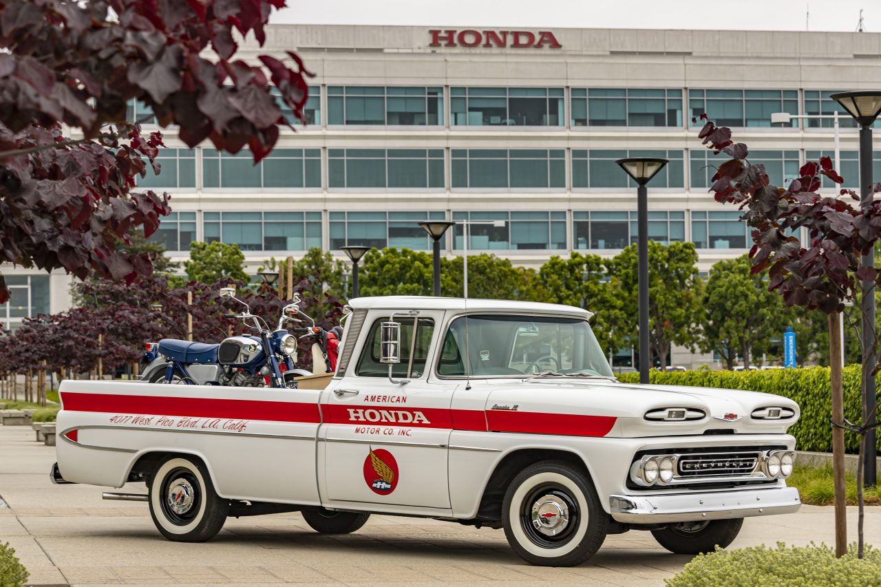American Honda 60th Anniversary Chevy Delivery Truck