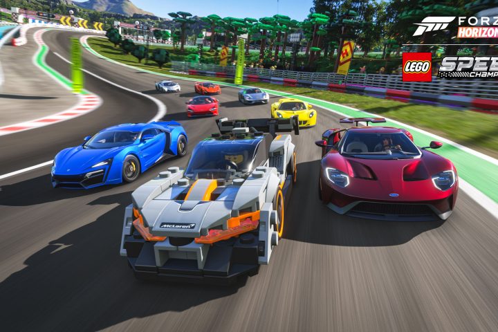 Forza Horizon 4 LEGO Speed Champions Senna Group Race Screenshot