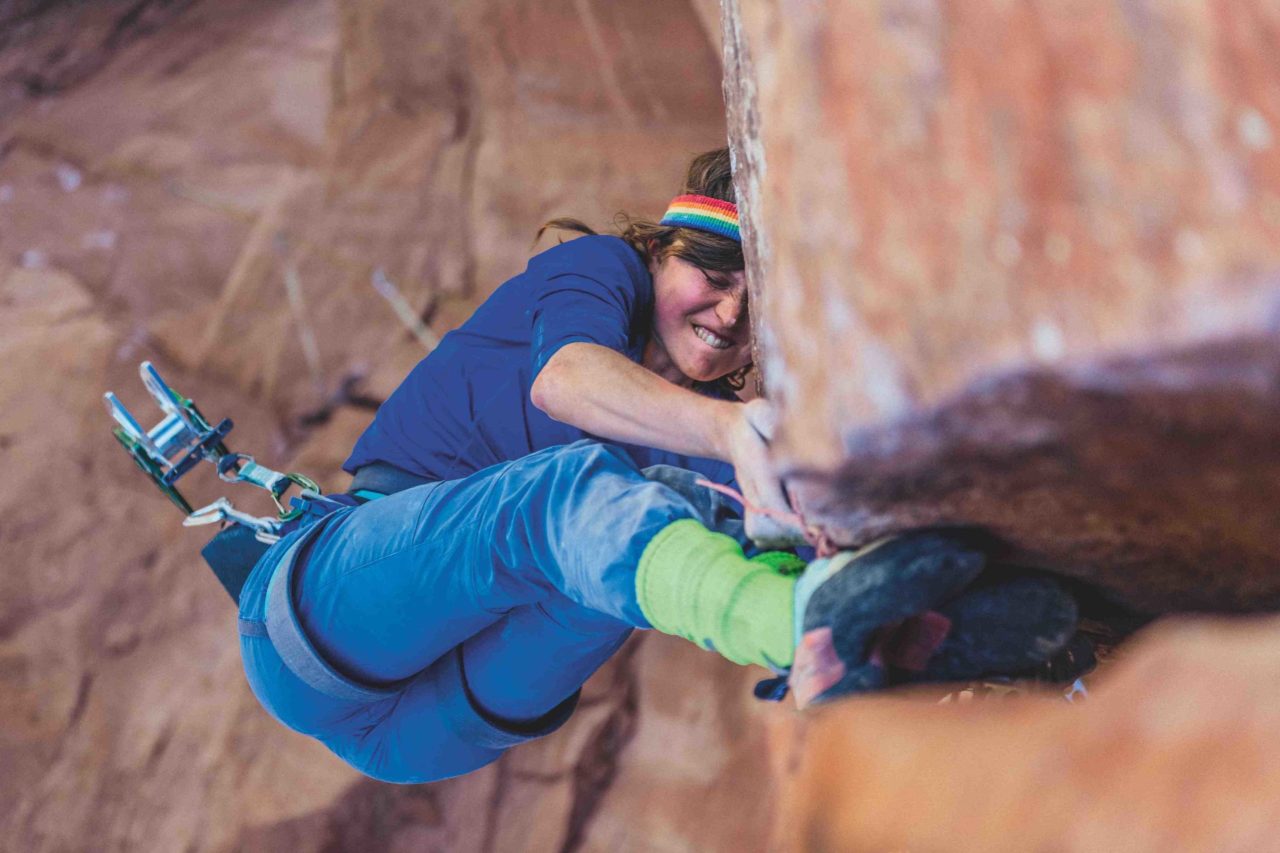 Laura Sabourin, Mechanical Bull, 5.13, Sedona, Arizona