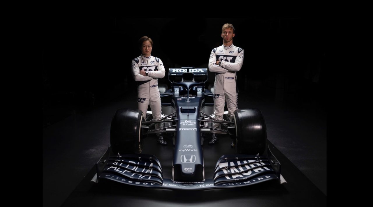 Yuki Tsunoda and Pierre Gasly