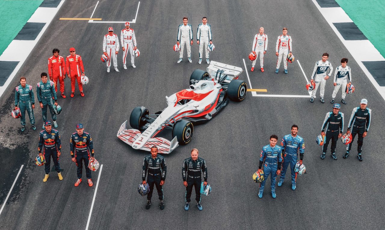 2022 F1 Car Silverstone Grid-3