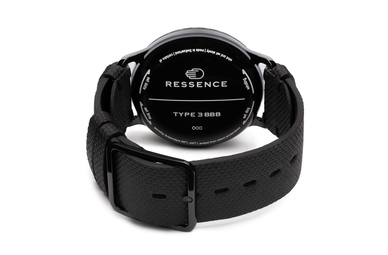 Ressence Type 3 BBB – Case Back
