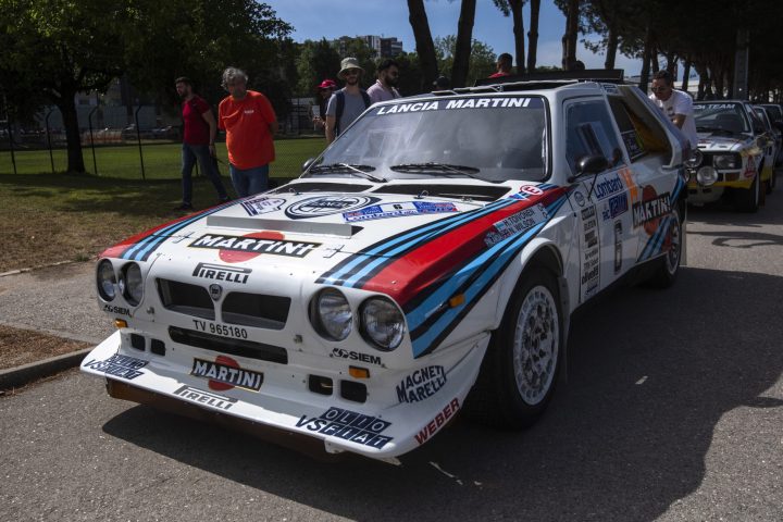 Historic WRC car