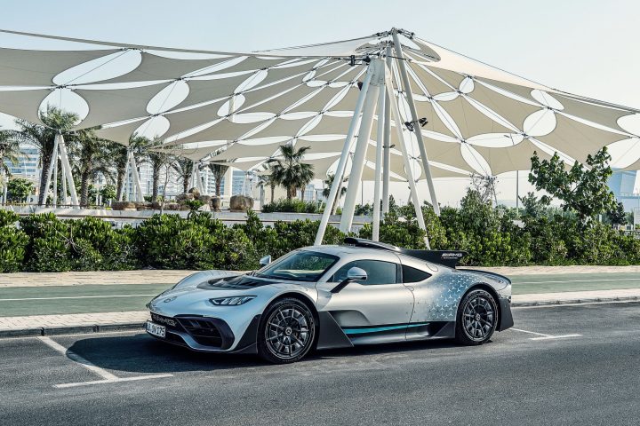 Der neue Mercedes-AMG ONE: Formel-1-Technologie für die StraßeThe new Mercedes-AMG ONE: Formula 1 technology for the road