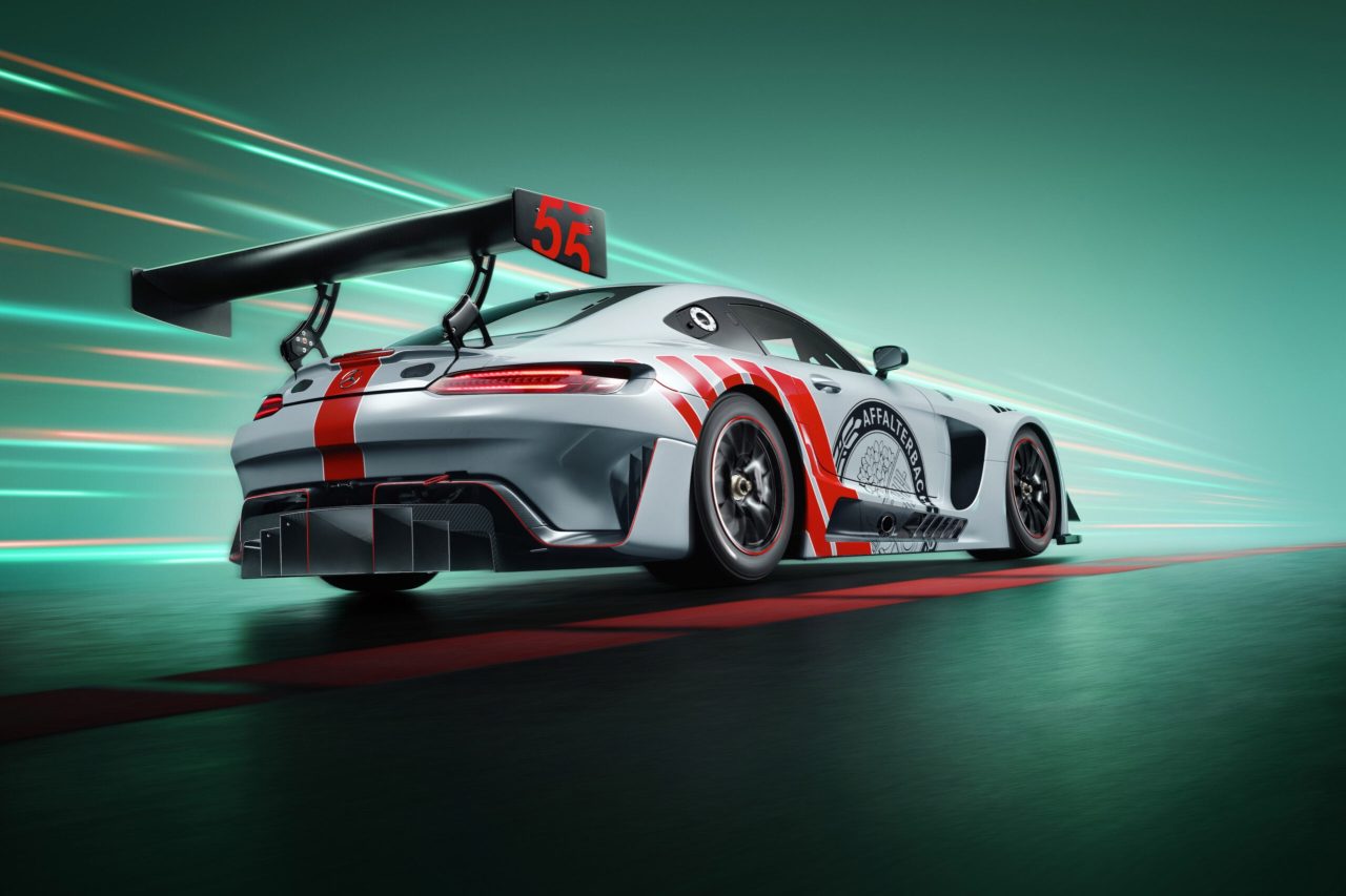 Mercedes-AMG GT3 als streng limitiertes EDITION-55-SondermodellMercedes-AMG GT3 as a strictly limited EDITION 55 special series