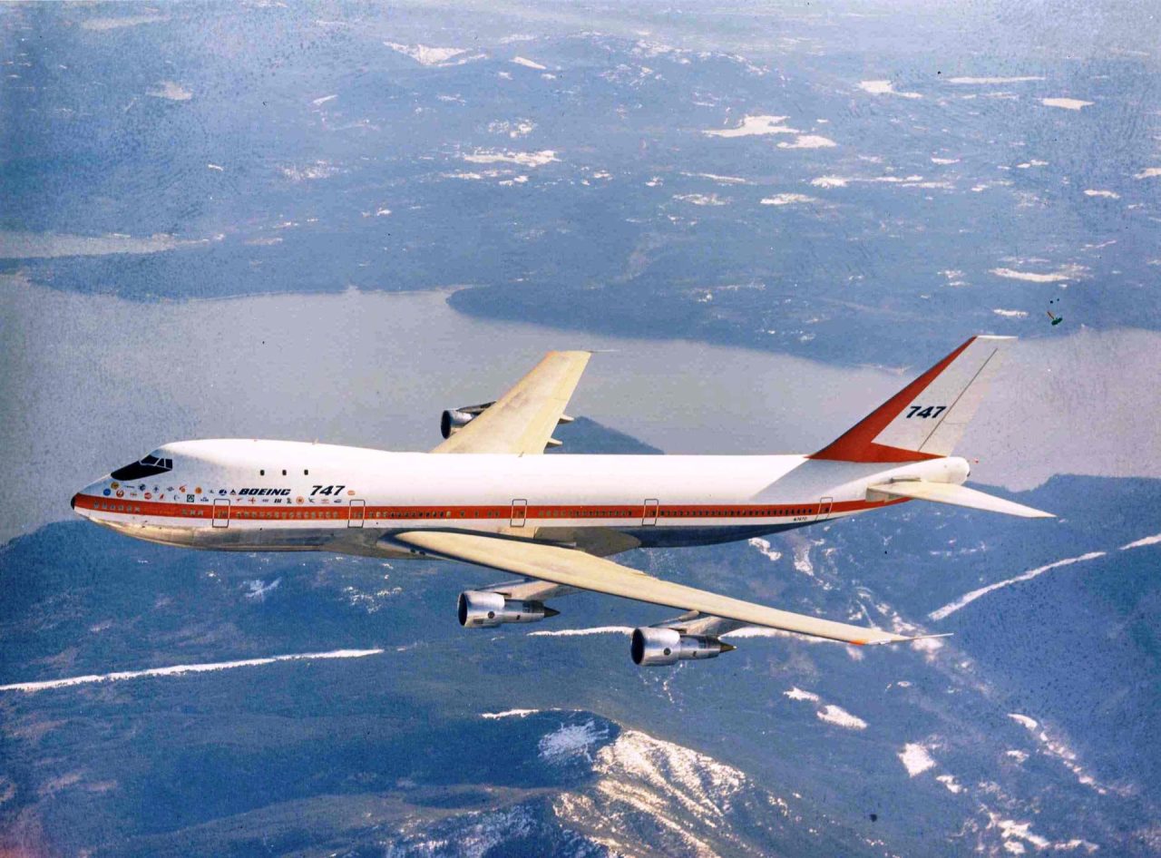747 First Flight‌-in Flight 7